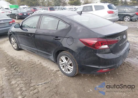 2019 Hyundai Elantra Sel z USA, uszkodzony, nr VIN KMHD84LF0KU768117
